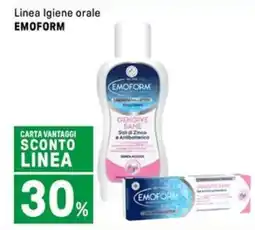 Iper La Grande Linea Igiene orale EMOFORM offerta