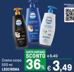 Iper La Grande Crema corpo LEOCREMA offerta