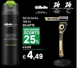 Iper La Grande Gel da barba GILLETTE offerta