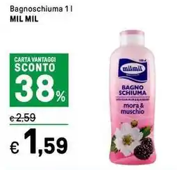 Iper La Grande Bagnoschiuma MIL MIL offerta