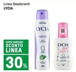 Iper La Grande Linea Deodoranti LYCIA offerta