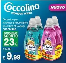 Iper La Grande Detersivo per lavatrice profumazioni assortite COCCOLINO offerta