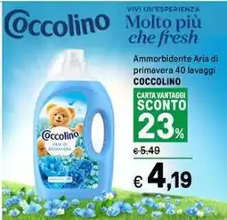 Iper La Grande Ammorbidente Aria di primavera COCCOLINO offerta