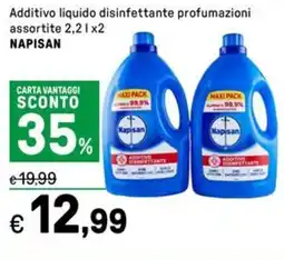 Iper La Grande Additivo liquido disinfettante profumazioni assortite offerta