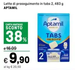 Iper La Grande Latte di proseguimento in tabs APTAMIL offerta