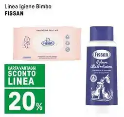 Iper La Grande Linea Igiene Bimbo FISSAN offerta