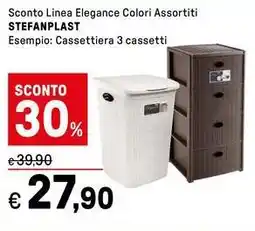 Iper La Grande Sconto Linea Elegance Colori Assortiti STEFANPLAST offerta