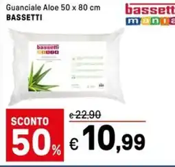 Iper La Grande Guanciale Aloe BASSETTI offerta