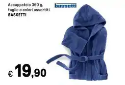 Iper La Grande Accappatoio , taglie e colori assortiti BASSETTI offerta