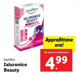 Lidl Equilibra Ialuronico Beauty offerta