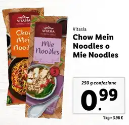 Lidl Vitasia Chow Mein Noodles o Mie Noodles offerta