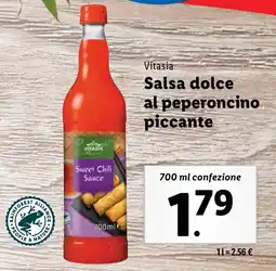Lidl Vitasia Salsa dolce al peperoncino piccante offerta