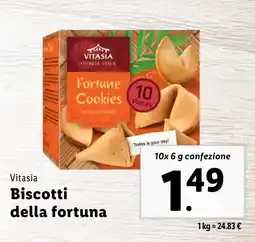 Lidl Vitasia Biscotti della fortuna offerta