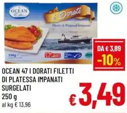A&O Ocean 47 i dorati filetti di platessa impanati surgelati offerta
