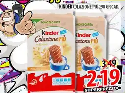 Il Genio Supermercato Kinder colazione più offerta