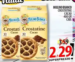 Il Genio Supermercato Mulino bianco crostatine cacao offerta