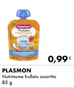Iper Tosano PLASMON Nutrimume frullato assortito offerta