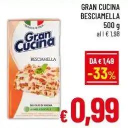 A&O Gran cucina besciamella offerta