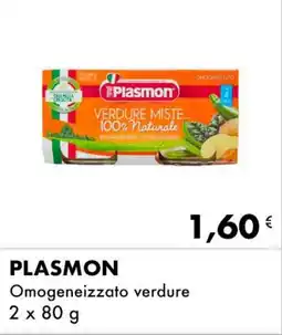 Iper Tosano PLASMON Omogeneizzato verdure offerta