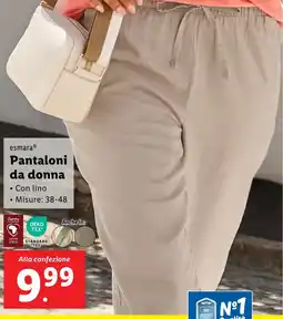 Lidl esmara Pantaloni da donna offerta