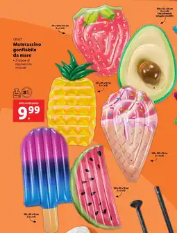 Lidl CRIVIT Materassino gonfiabile da mare offerta