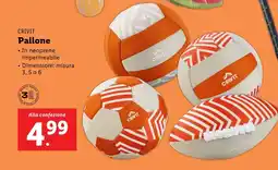 Lidl CRIVIT Pallone offerta