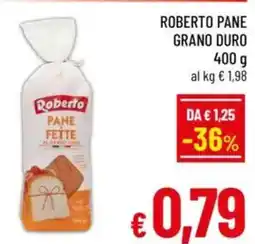 A&O Roberto pane grano duro offerta