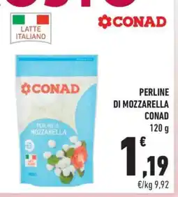 Conad PERLINE DI MOZZARELLA CONAD offerta