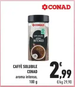 Conad CAFFÈ SOLUBILE CONAD offerta