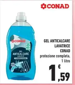 Conad GEL ANTICALCARE LAVATRICE CONAD offerta