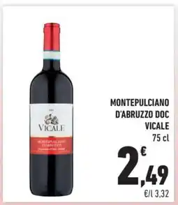 Conad Montepulciano d'Abruzzo DOC Vicale offerta