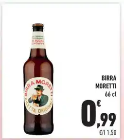 Conad BIRRA MORETTI offerta