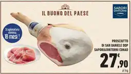Conad Prosciutto di San Daniele DOP offerta