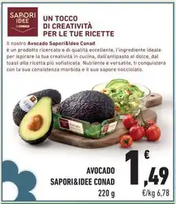 Conad AVOCADO SAPORI&IDEE CONAD offerta