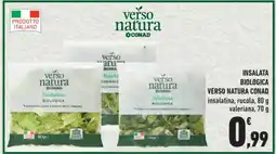 Conad INSALATA BIOLOGICA VERSO NATURA CONAD offerta