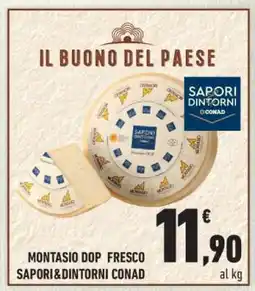Conad Montasio DOP Fresco offerta
