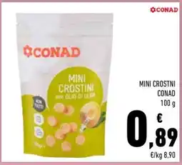 Conad MINI CROSTINI CONAD offerta