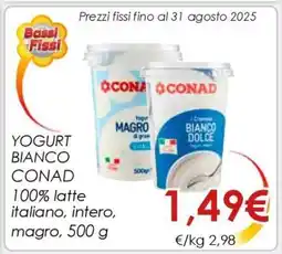 Conad YOGURT BIANCO CONAD offerta
