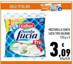 MOZZARELLA SANTA LUCIA TRIS GALBANI