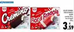 Conad Gelato Cremino, Fior di Fragola Algida offerta
