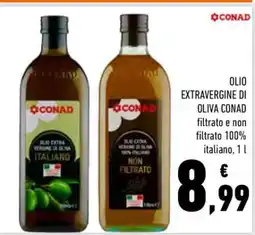 Conad OLIO EXTRAVERGINE DI OLIVA CONAD offerta