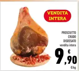 Conad Prosciutto Crudo Disossato offerta