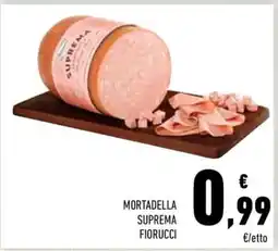 Conad Mortadella Suprema Fiorucci offerta