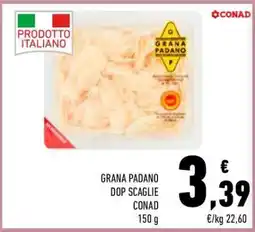 Conad GRANA PADANO DOP SCAGLIE offerta