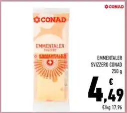 Conad EMMENTALER SVIZZERO CONAD offerta