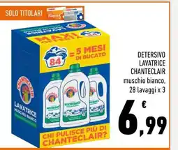 Conad Detersivo Lavatrice Chanteclair offerta