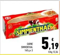 Conad CARNE SIMMENTHAL offerta