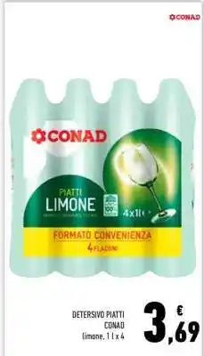 Conad DETERSIVO PIATTI CONAD offerta