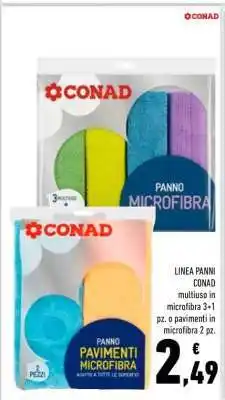 Conad LINEA PANNI CONAD offerta