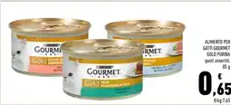 Conad ALIMENTO PER GATTI GOURMET GOLD PURINA offerta